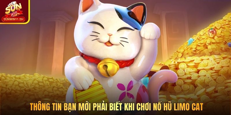 Thông tin bạn mới phải biết khi chơi nổ hũ Limo Cat